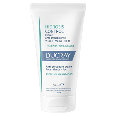 Ducray - Neparfémovaný krémový antiperspirant Hidrosis Control (Anti-Perspirant Cream) 50 ml