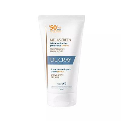 Ducray - Ochranný krém proti pigmentovým skvrnám SPF 50+ Melascreen (Protective Anti-Spots Cream) 50 ml