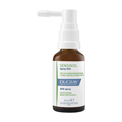 Ducray - Sprej pro citlivou pokožku hlavy Sensinol (SOS Spray) 30 ml