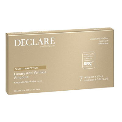 DECLARÉ - Pleťové sérum v ampulích proti vráskám Caviar Perfection (Luxury Anti-Wrinkle Ampoule) 7 x 2,5 ml
