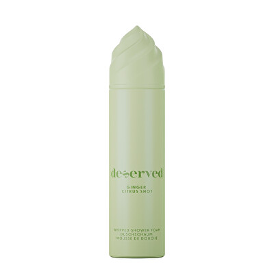Deserved - Sprchová pěna Ginger Citrus Shot Whipped Foam 250 ml