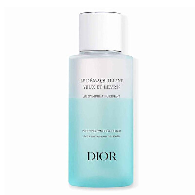 Dior - Dvoufázový odličovač očí a rtů (Eye & Lip Make-up Remover) 125 ml