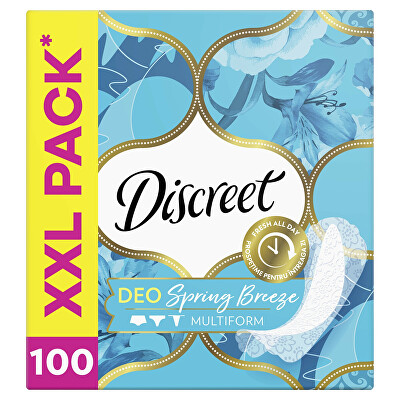 Discreet - Slipové vložky Spring Breeze Multiform 100 ks