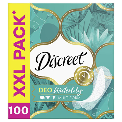 Discreet - Slipové vložky Waterlily Multiform 100 ks