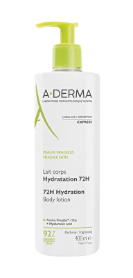 A-DERMA - Hydratačné telové mlieko 72H Hydration Body Lotion