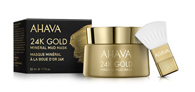 AHAVA - Minerální bahenní maska s 24K zlatem 24K Gold (Mineral Mud Mask)
