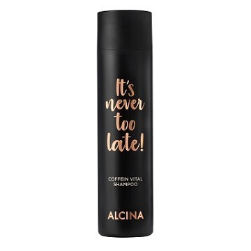 Alcina - Kofeinový šampon It`s never too late! (Coffein Vital Shampoo)