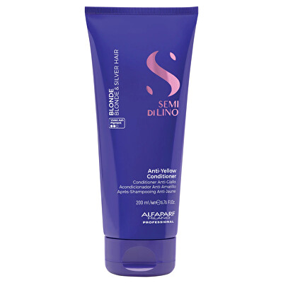 Alfaparf Milano - Kondicionér neutralizující žluté tóny Semi Di Lino Blonde (Anti-Yellow Conditioner)