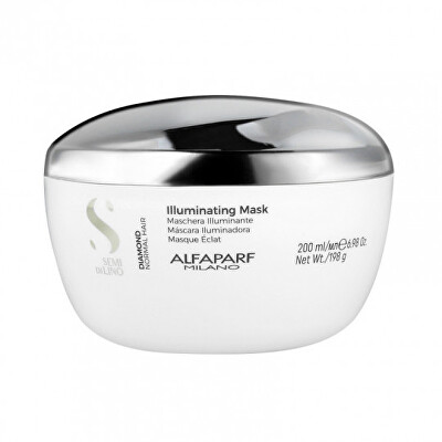 Alfaparf Milano - Rozjasňující maska pro normální vlasy Semi di Lino Diamond (Illuminating Mask)