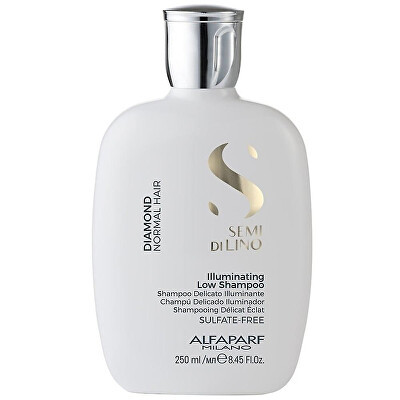 Alfaparf Milano - Rozjasňující šampon pro normální vlasy Semi di Lino Diamond (Illuminating Low Shampoo)
