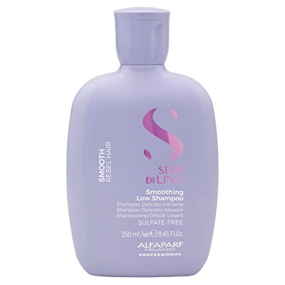 Alfaparf Milano - Uhlazující šampon pro nepoddajné vlasy Semi Di Lino Smooth (Smoothing Low Shampoo)