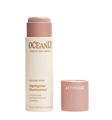 Attitude - Krémový rozjasňovač v tyčince Oceanly (Highlighter) 8,5 g