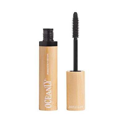 Attitude - Řasenka se sérem pro výživu řas 2v1 Oceanly (Mascara + Serum) 7 g