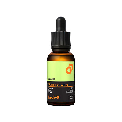 beviro - Olej na vousy Summer Lime (Beard Oil)