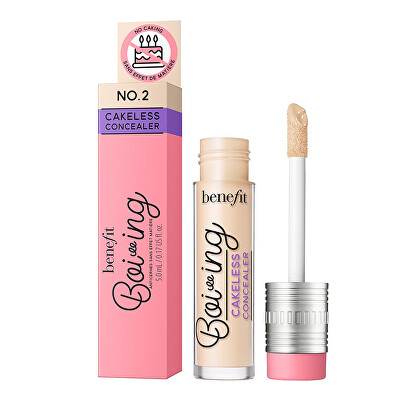 Benefit - Tekutý korektor s vysokým krytím Boi-Ing (Cakeless Concealer) 5 ml