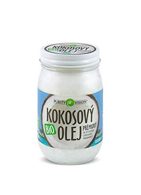 Purity Vision - Panenský kokosový olej lisovaný za studena BIO