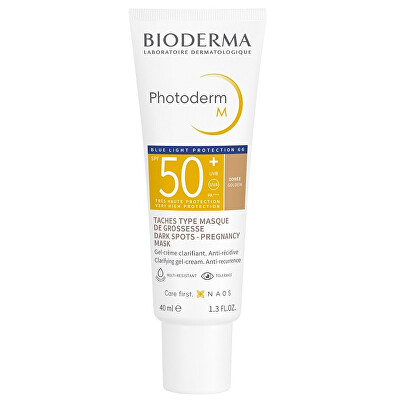 Bioderma - Ochranný tónovací gelový krém SPF 50+ Photoderm M (Cream) 40 ml