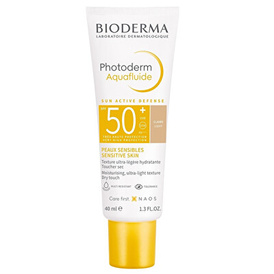 Bioderma - Tónovaný krém na opalování SPF 50+ Photoderm Aquafluide 40 ml