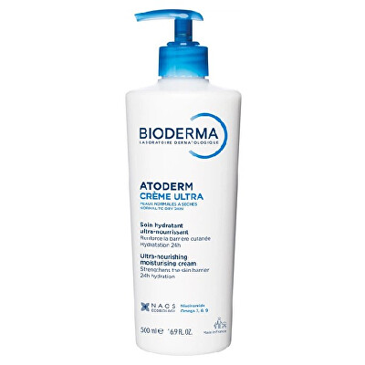 Bioderma - Ultra vyživující a hydratační tělový krém Atoderm (Ultra-Nourishing Moisturising Cream)