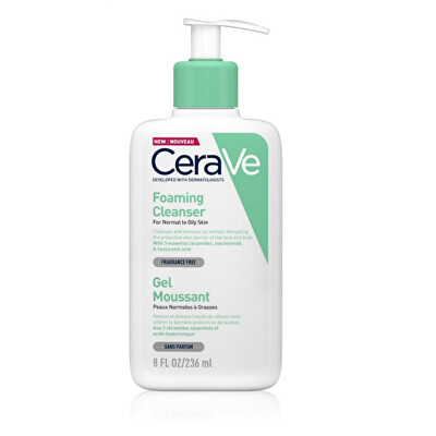 CeraVe - Čisticí pěnivý gel pro normální až mastnou pleť (Foaming Cleanser)