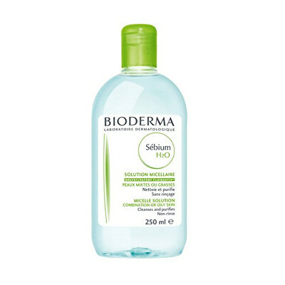 Bioderma - Čisticí pleťová voda pro mastnou pleť Sébium H2O (Solution Micellaire)