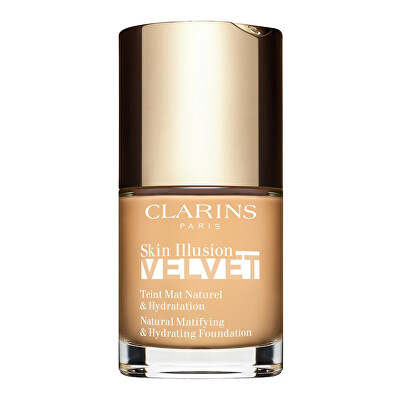 Clarins - Matující make-up Skin Illusion Velvet (Natural Matifying & Hydrating Foundation) 30 ml