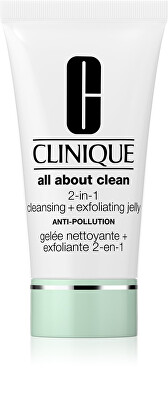 Clinique - Exfoliační čisticí gel All About Clean (2-in-1 Cleanser + Exfoliating Jelly)