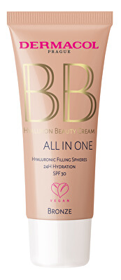Dermacol - BB hyaluronový krém All in One SPF 30 (Hyaluronic Cream) 30 ml