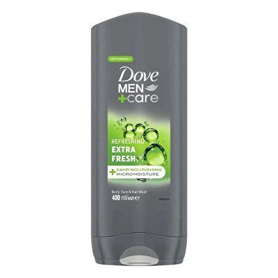 Dove - Osvěžující sprchový gel pro muže Men+Care Extra Fresh (Body, Face & Hair Wash)