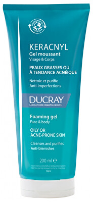 Ducray - Čisticí pleťový gel Keracnyl (Gel Cleanser)