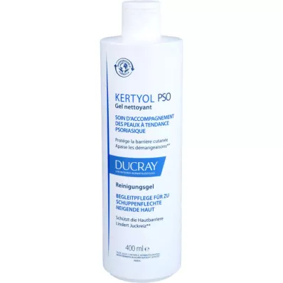Ducray - Mycí gel na obličej a tělo pro pokožku se sklonem k lupénce Kertyol PSO (Cleansing Gel)