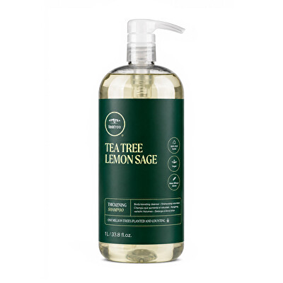 Paul Mitchell - Energetizáló sampon vékonyszálú hajra Tea Tree (Lemon Sage Thickening Shampoo)