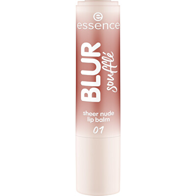essence - Balzám na rty Blur Soufflé Sheer Nude Lip Balm 3 g