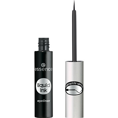 essence - Tekuté oční linky (Liquid Ink Eyeliner) 3 ml