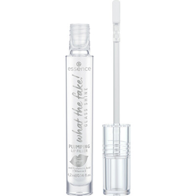 essence - Lesk na rty What The Fake! Glass Shine (Plumping Lip Filler) 4,2 ml