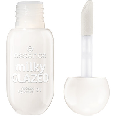 essence - Lesklý balzám na rty Milky GLAZED Glossy Lip Balm 4 ml