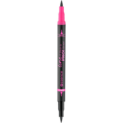 essence - Oční linky v peru 2v1 Line It Like a Pro! (Eyeliner) 1,2 ml