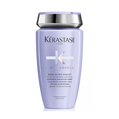Kérastase - Fialový šampon pro studené odstíny blond vlasů Blond Absolu Bain Ultra Violet (Anti-Brass Purple Shampoo)