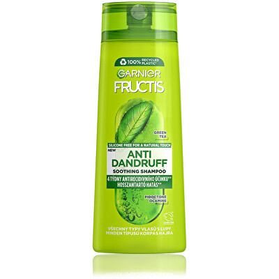 Garnier - Zklidňující šampon pro všechny typy vlasů s lupy Fructis Antidandruff (Soothing Shampoo)