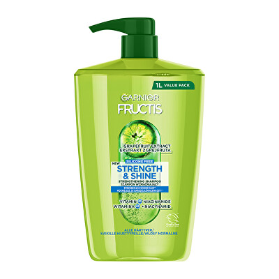 Garnier - Posilující šampon pro všechny typy vlasů bez lesku a síly Fructis Strength & Shine (Strengthening Shampoo)
