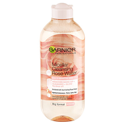 Garnier - Micelární voda s růžovou vodou Skin Naturals (Micellar Cleansing Rose Water)