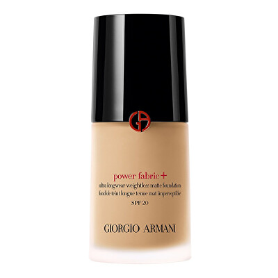 Giorgio Armani - Matující make-up Power Fabric + (Ultra Longwear Weightless Matte Foundation) 30 ml