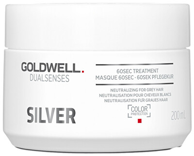 Goldwell - Maska pro blond a šedivé vlasy Silver (60sec Treatment)