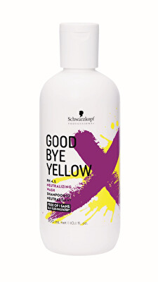 Schwarzkopf Professional - Šampon pro neutralizaci žlutých tónů barvených a melírovaných vlasů Goodbye Yellow