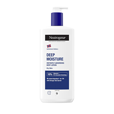 Neutrogena - Hloubkově hydratační tělové mléko pro suchou pokožku 72 H