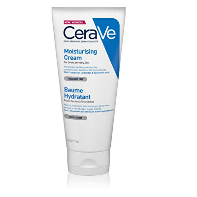 CeraVe - Hydratační krém pro suchou až velmi suchou pokožku (Moisturising Cream)