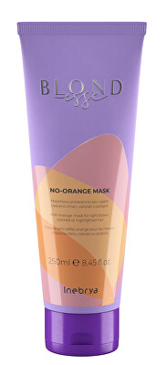 Inebrya - 2. JAKOST -  Maska proti oranžovým odleskům Blondesse No-Orange (Anti-Orange Mask)