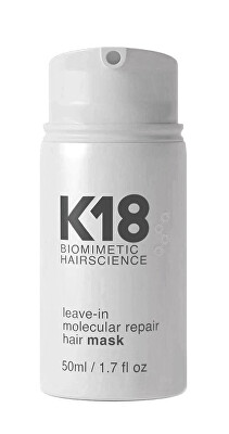 K18 - Bezoplachová regenerační maska na vlasy Biomimetic Hairscience (Leave-In Molecular Repair Hair Mask)