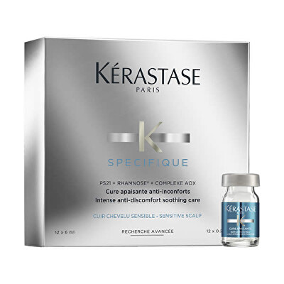 Kérastase - Zklidňující ampule Vials Specifique (Intense Anti-Discomfort Soothing Care) 12 x 6 ml