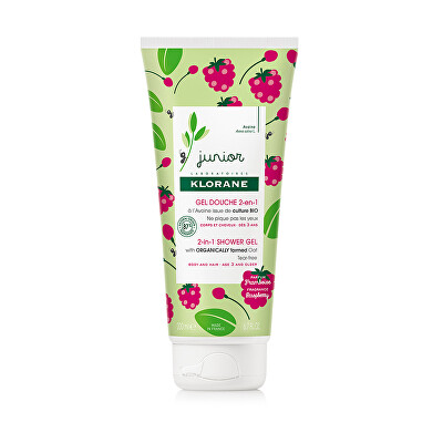 Klorane - Dětský sprchový gel a šampon Junior (2-1 Shower Gel)